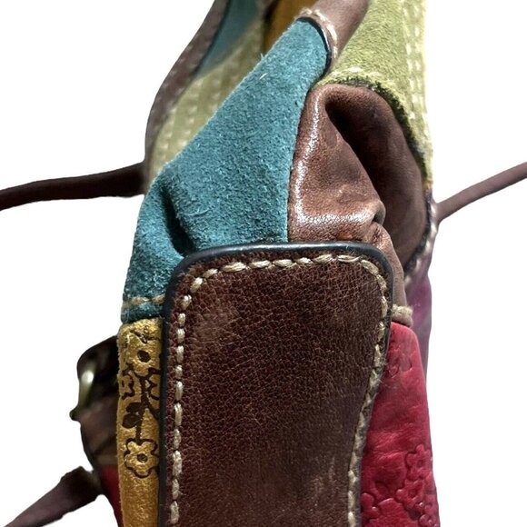 Fossil Multicolor Patchwork Crossbody Bag - Picture 9 of 14